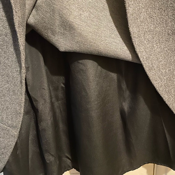 Women winter solid midi skirt - Picture 3 of 5